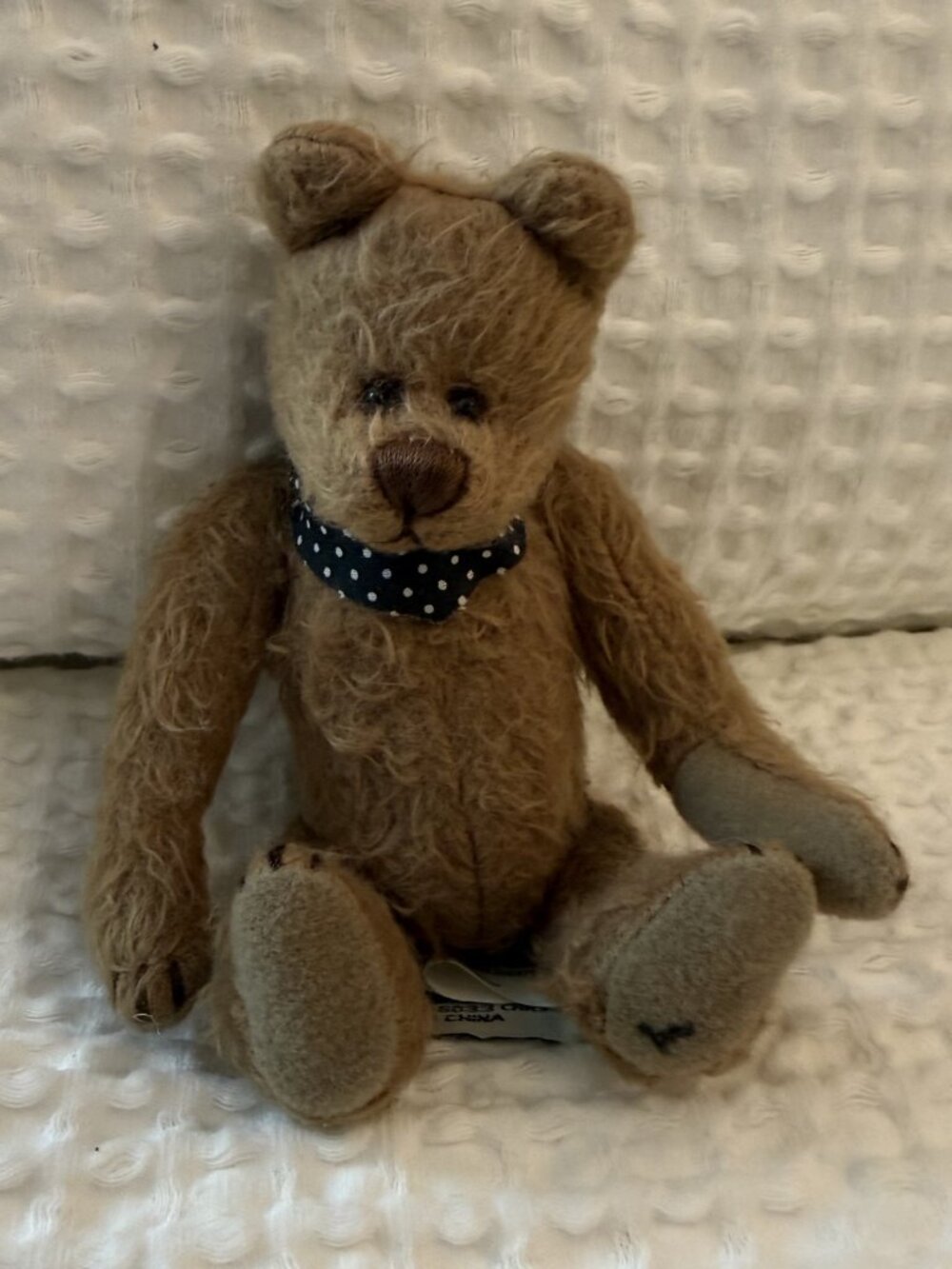 Small Vintage Collector Teddy Bear - 6.5 inches